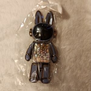 Cute Astronaut Bunny Phone Stand